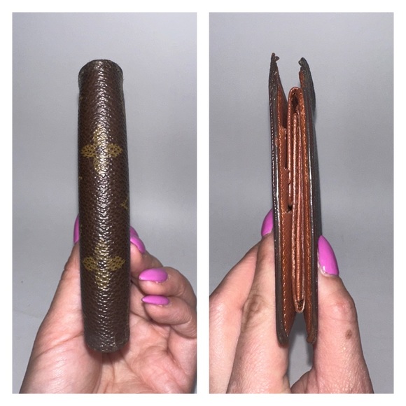 💯 Louis Vuitton Men’s Monogram Bifold Wallet with coin pouch 1 - Picture 9 of 12